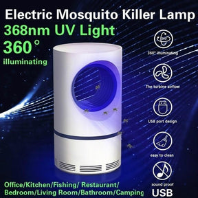 Mosquito killer lamp white